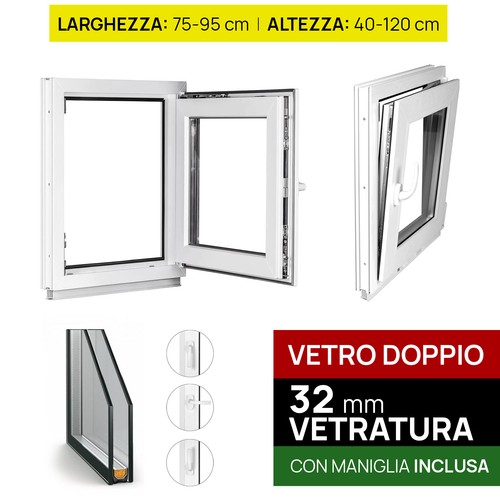 Finestre pvc seminterrato - finestre,