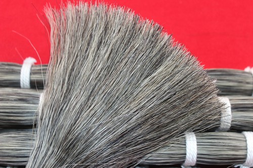 Peli coda cavallo grigio - coda, di