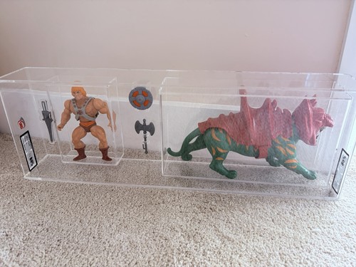 Vintage motu man and battle - he,
