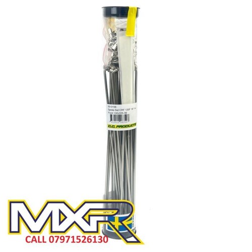 Raggi ruota cross center - cross, 14"